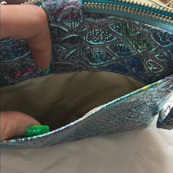 Brahmin Mina Frisky Montego Multicolor Crossbody Bag - Picture 13 of 13